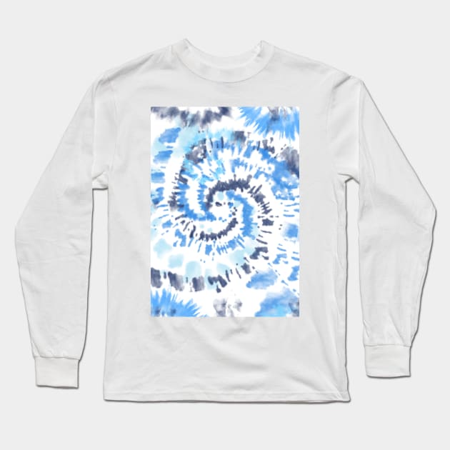 Indigo Long Sleeve T-Shirt by ANDREASILVESTRI